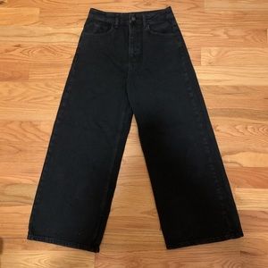 Reclaimed Vintage The ‘93 Wide Leg Jeans in washed black